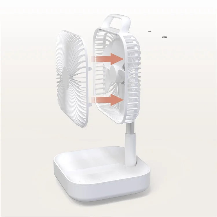 BENWIS HA-FDF Mini Desktop Fan Foldable Retractable Summer Cooling Fan