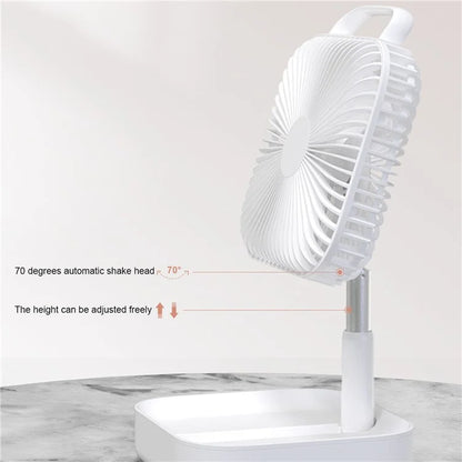 BENWIS HA-FDF Mini Desktop Fan Foldable Retractable Summer Cooling Fan