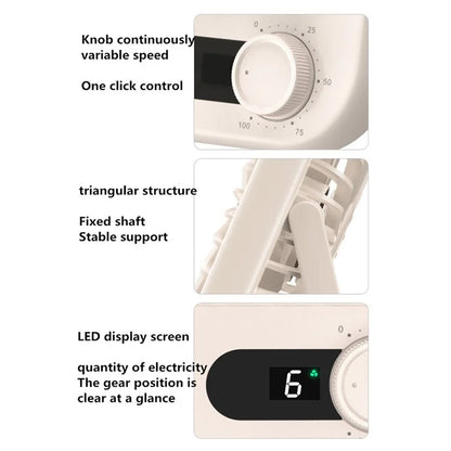 SK-101 USB Powered Silent Fan 100 Wind Speeds Mini Summer Desktop Fan Cooler (CE, FCC Certified)