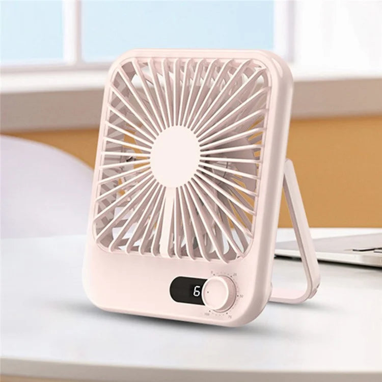 SK-101 USB Powered Silent Fan 100 Wind Speeds Mini Summer Desktop Fan Cooler (CE, FCC Certified)