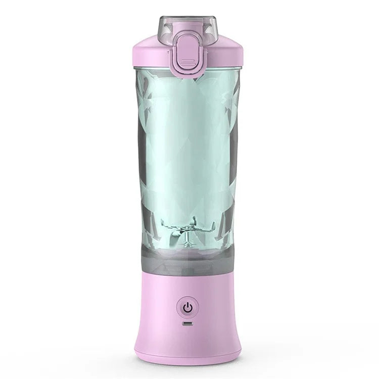 A9 Portable Blender Multi-functional Battery-Powered 600ml Mini Blender Juicer Cup (No FDA, BPA-Free)