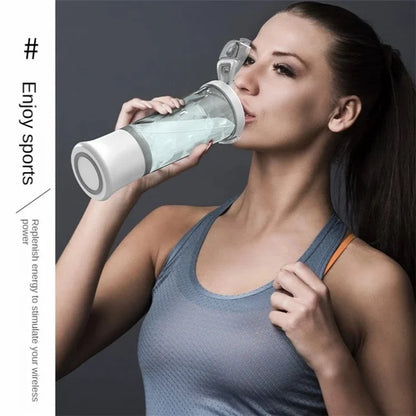 A9 Portable Blender Multi-functional Battery-Powered 600ml Mini Blender Juicer Cup (No FDA, BPA-Free)