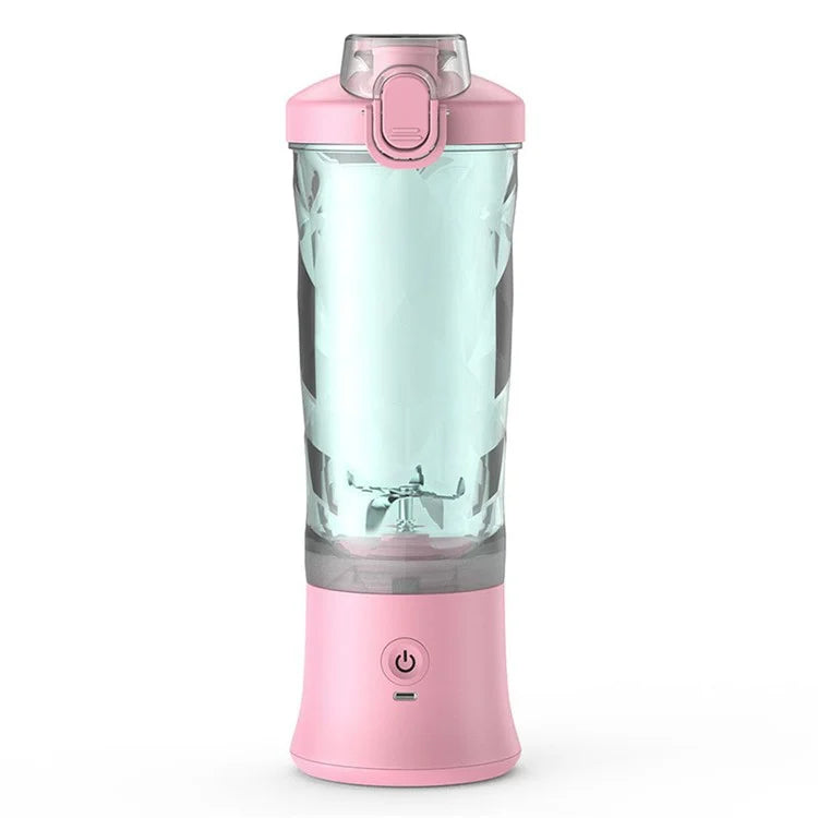 A9 Portable Blender Multi-functional Battery-Powered 600ml Mini Blender Juicer Cup (No FDA, BPA-Free)
