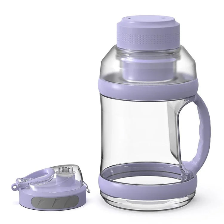 A10 AS Plastic Juice Blender USB Rechargeable Juicer Water Bottle Cup (BPA-Free, FDA Certified)