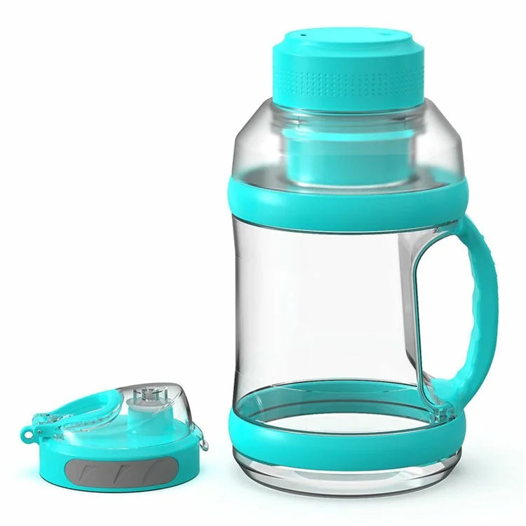 A10 AS Plastic Juice Blender USB Rechargeable Juicer Water Bottle Cup (BPA-Free, FDA Certified)