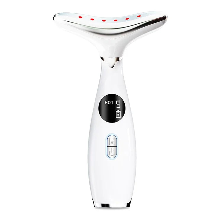 Neck Lifting Wrinkle Reducing Beauty Instrument Handheld Microcurrent Neck Massager