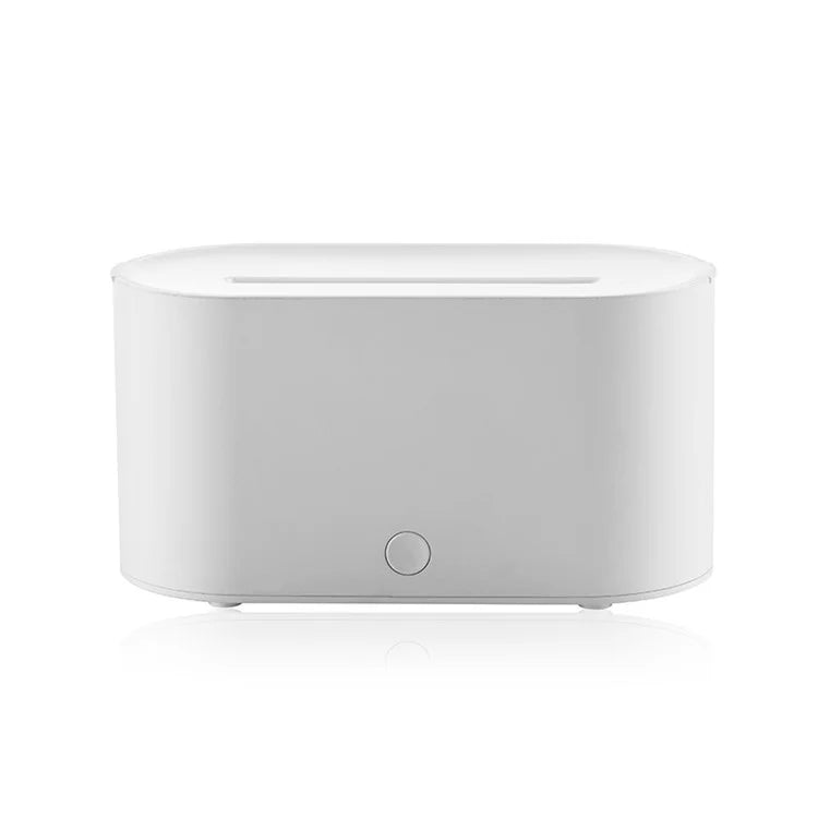 HY02 Flame Aroma Diffuser Mini Humidifier with Colorful Breathing Light