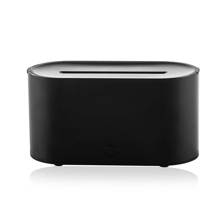 HY02 Flame Aroma Diffuser Mini Humidifier with Colorful Breathing Light