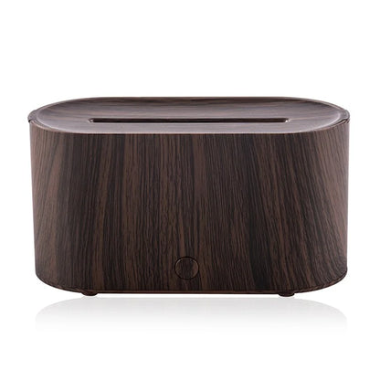 HY02 Flame Aroma Diffuser Mini Humidifier with Colorful Breathing Light