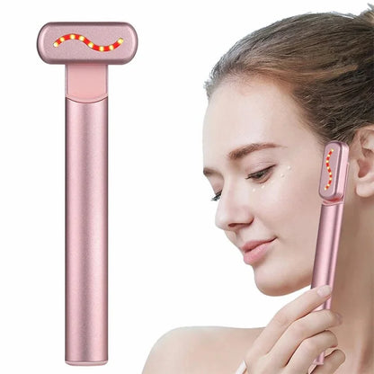 YA-113 EMS Microcurrent Heating Eye Cream Introducer Eye Massager Beaty Device
