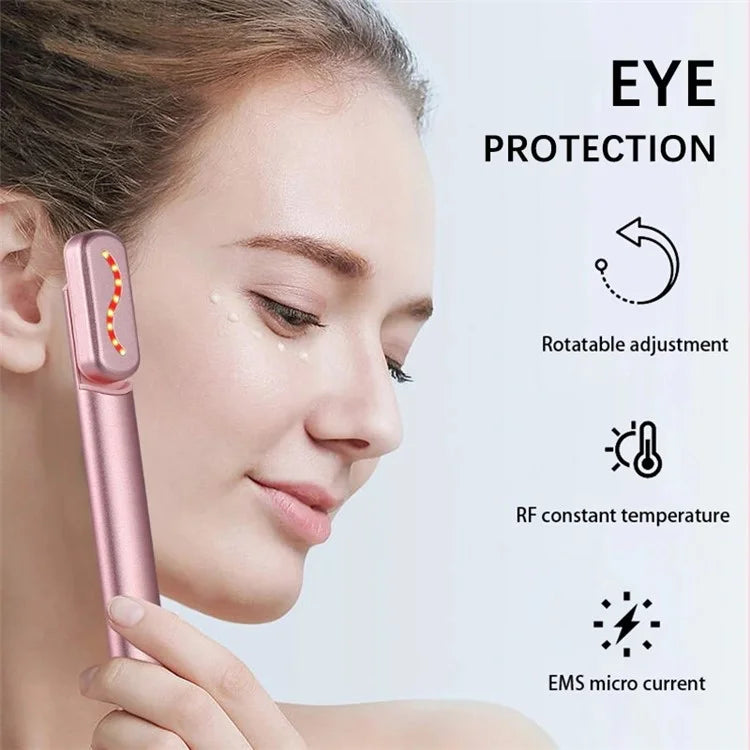 YA-113 EMS Microcurrent Heating Eye Cream Introducer Eye Massager Beaty Device