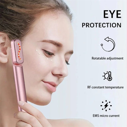 YA-113 EMS Microcurrent Heating Eye Cream Introducer Eye Massager Beaty Device