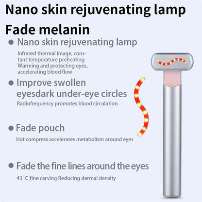 YA-113 EMS Microcurrent Heating Eye Cream Introducer Eye Massager Beaty Device