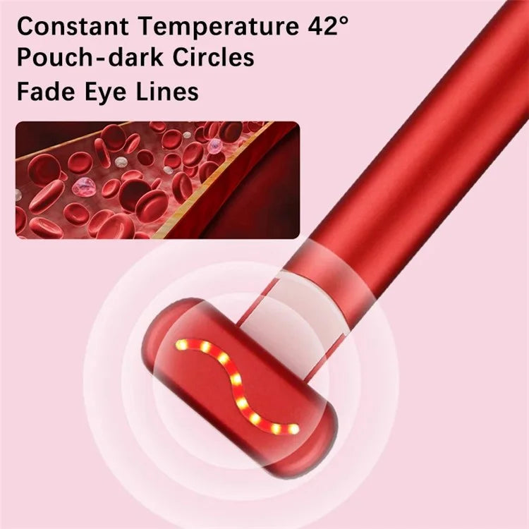 YA-113 EMS Microcurrent Heating Eye Cream Introducer Eye Massager Beaty Device