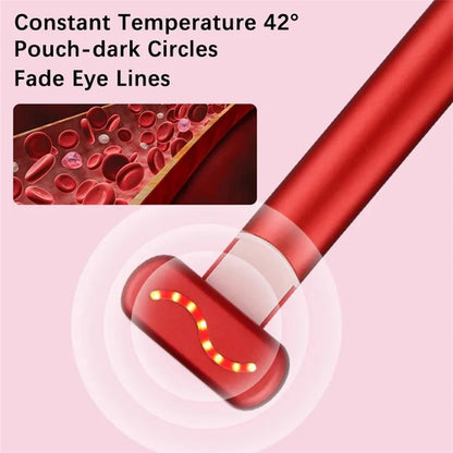 YA-113 EMS Microcurrent Heating Eye Cream Introducer Eye Massager Beaty Device