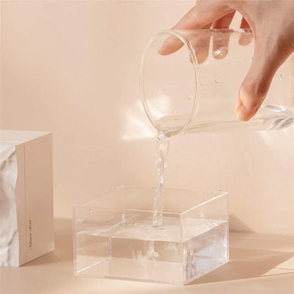 K-31 Moon Fallen Night Light USB Mist Diffuser Home Office Desktop Air Humidifier (CE RoHS FCC Certificated)