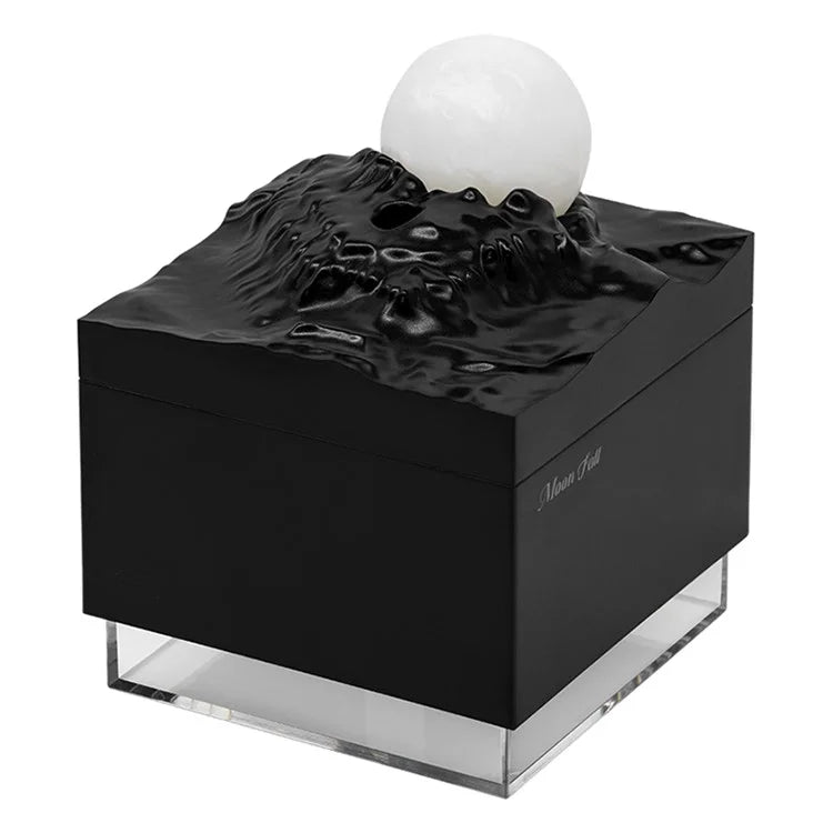 K-31 Moon Fallen Night Light USB Mist Diffuser Home Office Desktop Air Humidifier (CE RoHS FCC Certificated)