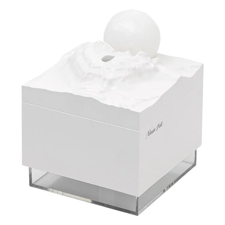 K-31 Moon Fallen Night Light USB Mist Diffuser Home Office Desktop Air Humidifier (CE RoHS FCC Certificated)