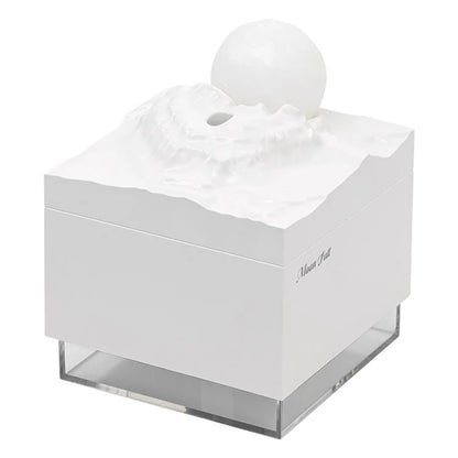 K-31 Moon Fallen Night Light USB Mist Diffuser Home Office Desktop Air Humidifier (CE RoHS FCC Certificated)