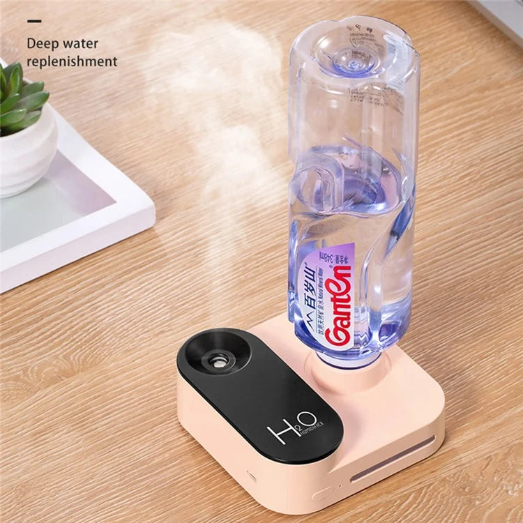 Camera-shaped Wireless Humidifier USB Desktop Portable Mist Maker 30mm Water Bottle Humidifier