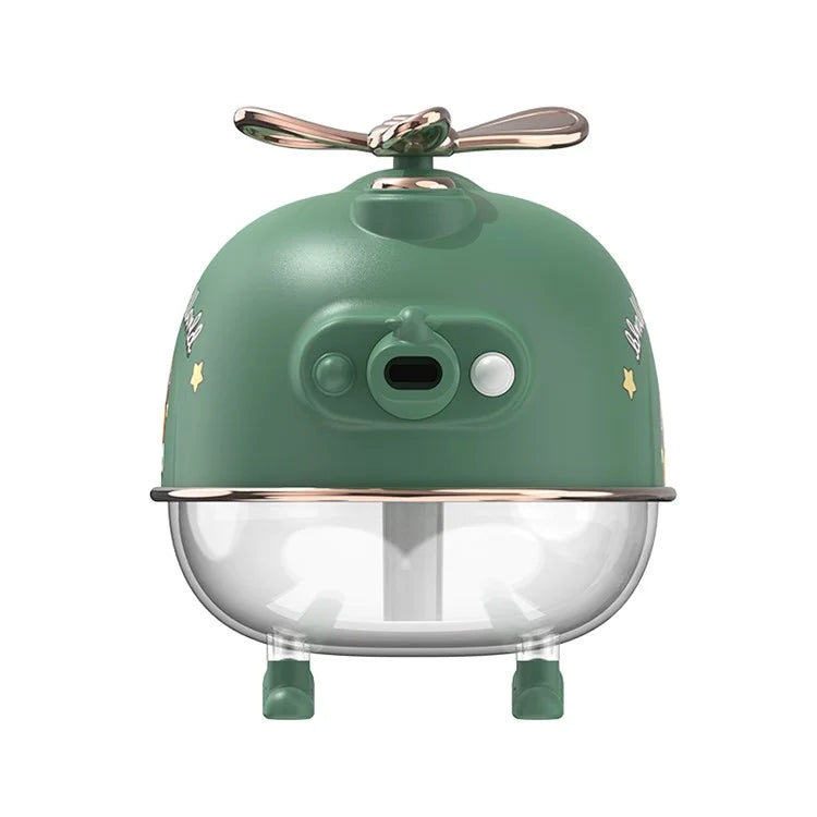 ICARER FAMILY USB Plug-in Humidifier Cute Airplane Design Skin Moisturizing Desktop Mist Diffuser