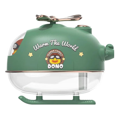 ICARER FAMILY Rechargeable Cute Airplane Humidifier Skin Moisturizing Desktop Mist Diffuser