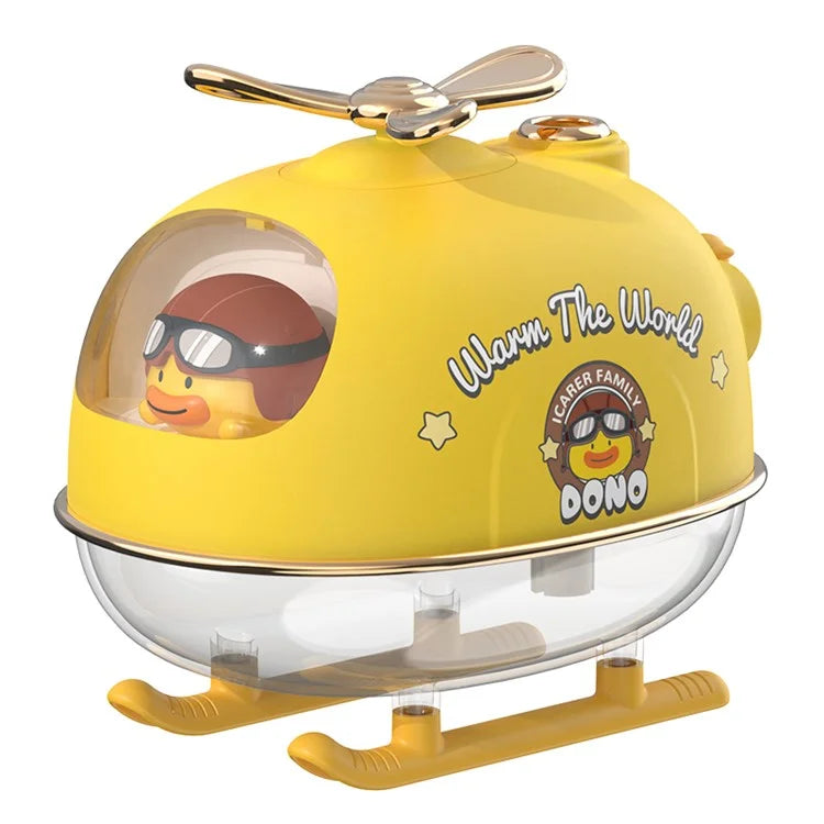 ICARER FAMILY Rechargeable Cute Airplane Humidifier Skin Moisturizing Desktop Mist Diffuser
