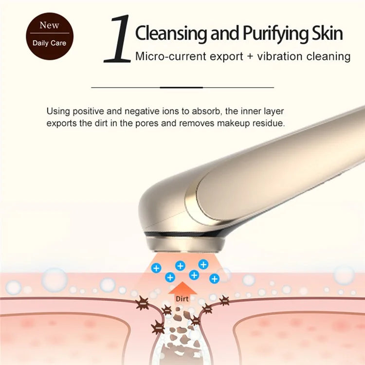RF Face Lifting Machine EMS Pulse Therapy Device Skin Rejuvenation Micro Current Wrinkle Remover