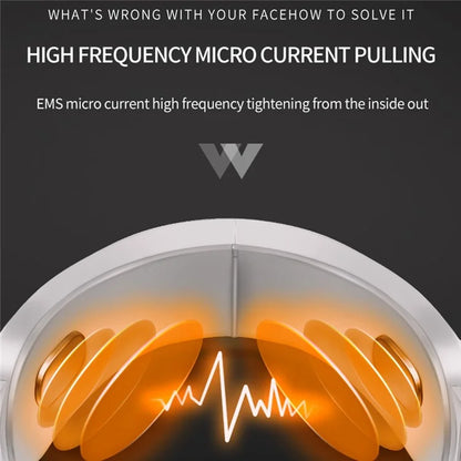S121 Microcurrent EMS Face Slimming Instrument Facial Lifting Massage V-face Beauty Device