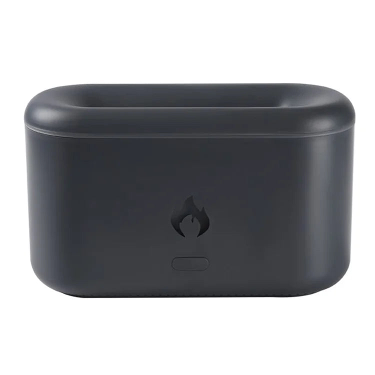 XF06 Simulation Flame Light USB Humidifier Home Desktop Aromatherapy Mist Diffuser