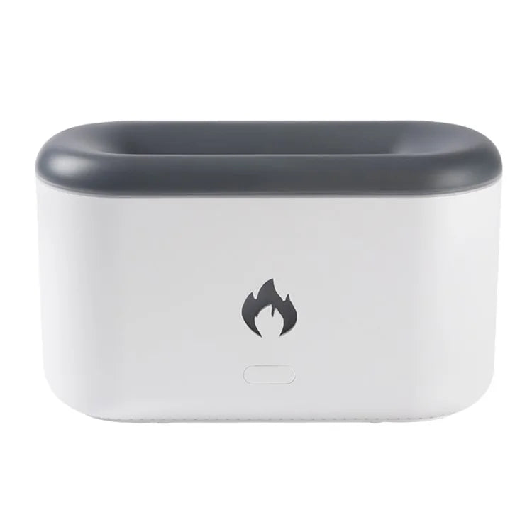 XF06 Simulation Flame Light USB Humidifier Home Desktop Aromatherapy Mist Diffuser