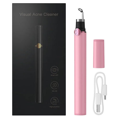 M3 20X WiFi Blackhead Remover Pore Cleaner 500W HD Visual Acne Cleaner Phone App Monitoring