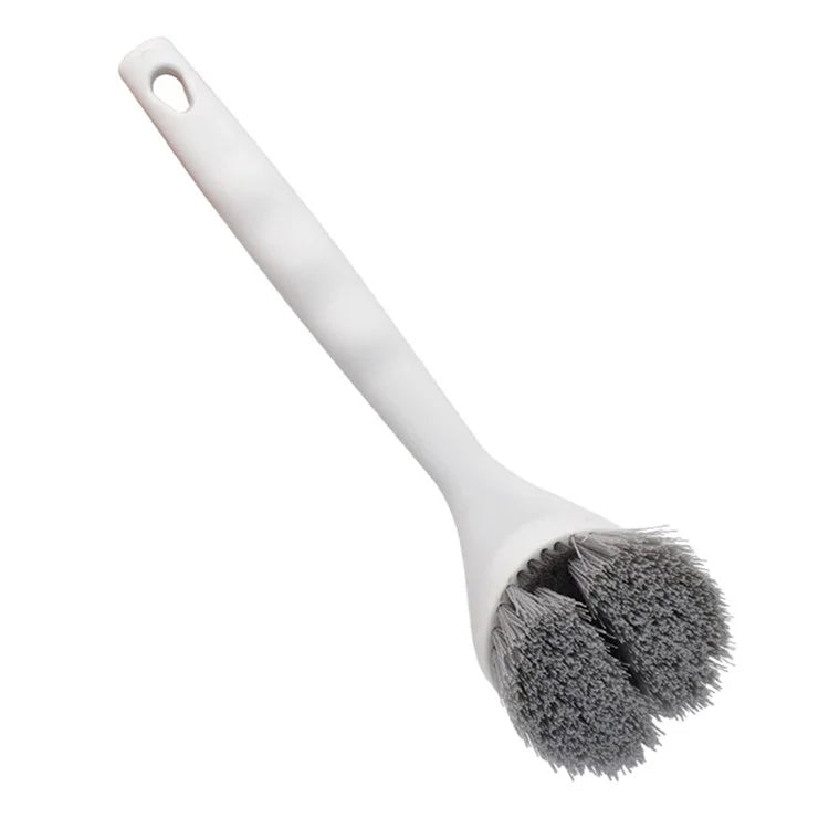 Home Long Handle Brush Kitchen Bowl Dish Cleaning Tool Scouring Pad