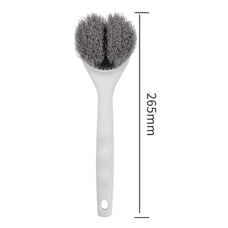 Home Long Handle Brush Kitchen Bowl Dish Cleaning Tool Scouring Pad