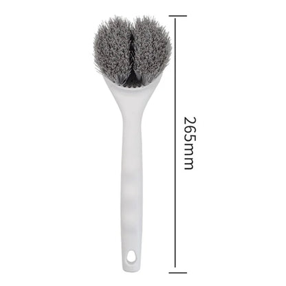 Home Long Handle Brush Kitchen Bowl Dish Cleaning Tool Scouring Pad