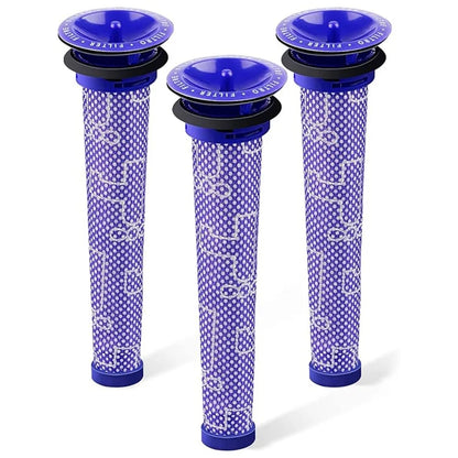 3Pcs for Dyson V8 / V7 / V6 Vacuum Cleaner Pre Filters Replacement Parts