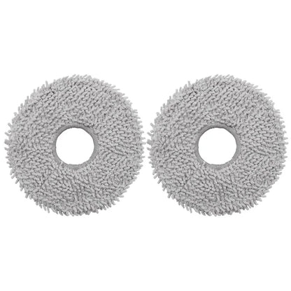 2Pcs for Ecovacs Deebot X5 Omni / X5 Pro Sweeping Robot Mopping Rag Replacement Cleaning Cloth