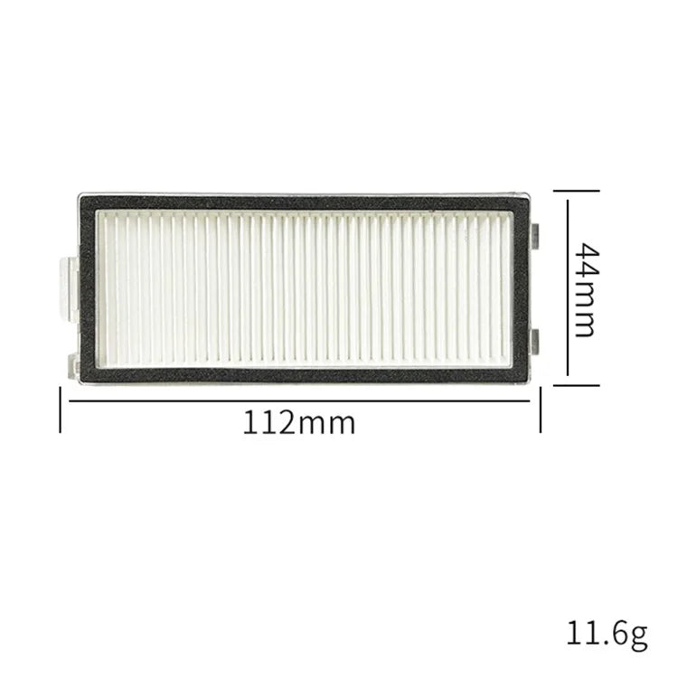 2Pcs Vacuum Cleaner Filters Replacement for Roborock P10s Pro  /  P10s Pro Plus  /  V20  /  Qrevo Master
