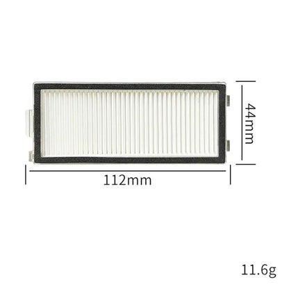 2Pcs Vacuum Cleaner Filters Replacement for Roborock P10s Pro  /  P10s Pro Plus  /  V20  /  Qrevo Master