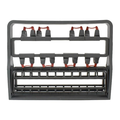 Wine Glass Storage Rack Cup Holder Drain Shelf Kitchen Tabletop Organizer Gadget