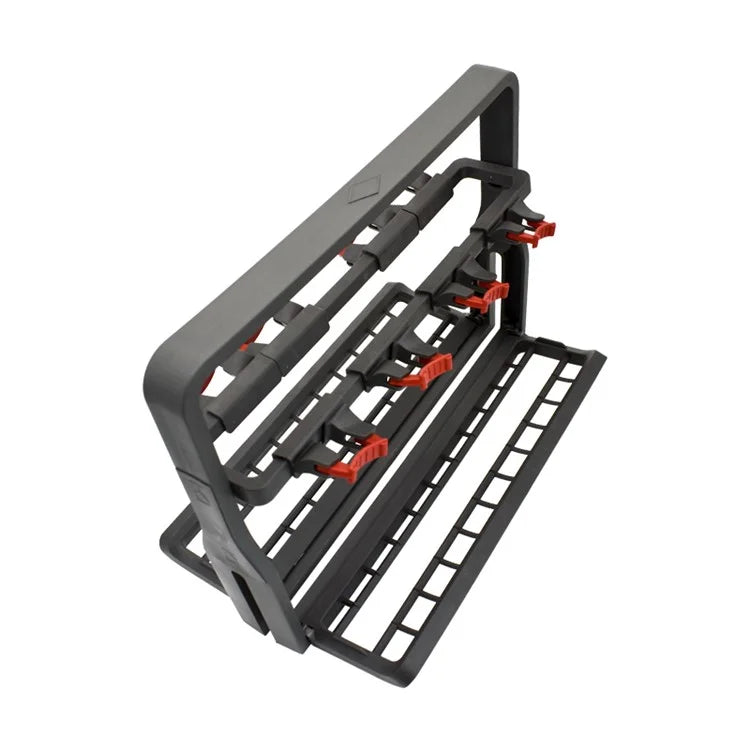 Wine Glass Storage Rack Cup Holder Drain Shelf Kitchen Tabletop Organizer Gadget