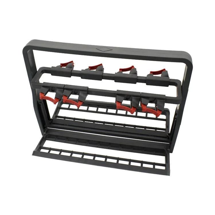 Wine Glass Storage Rack Cup Holder Drain Shelf Kitchen Tabletop Organizer Gadget