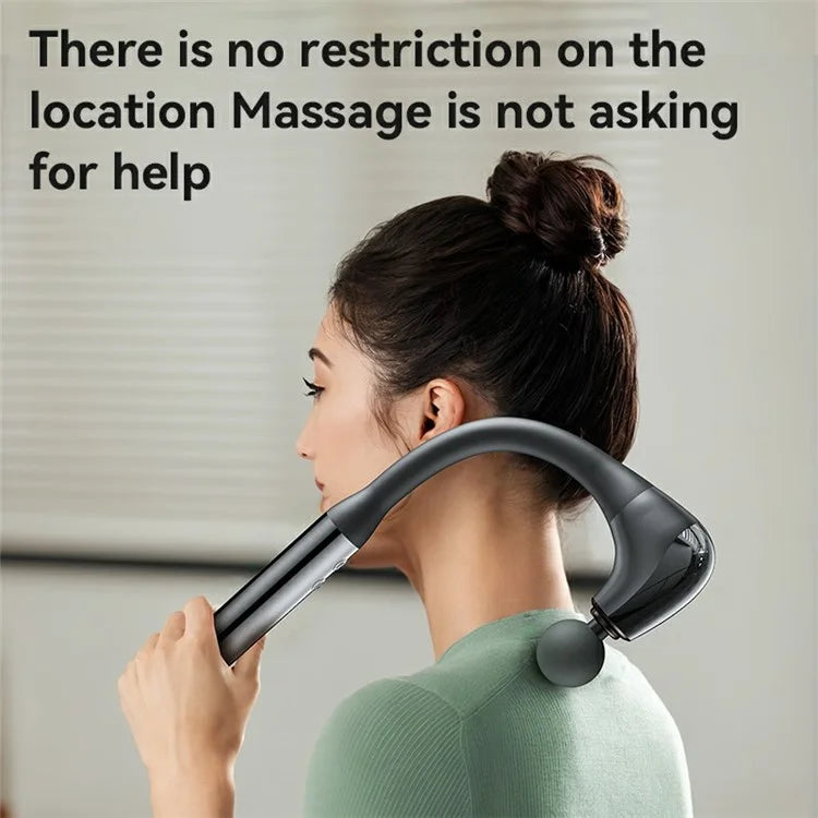 YESIDO MG07 5-Gear Muscle Relaxation Electric Massager Hand-Held Massage Hammer with 4 Massage Heads