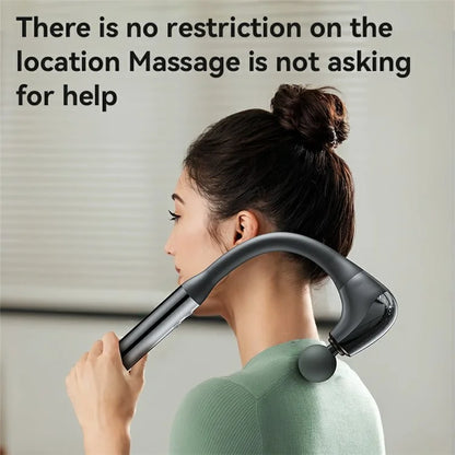 YESIDO MG07 5-Gear Muscle Relaxation Electric Massager Hand-Held Massage Hammer with 4 Massage Heads