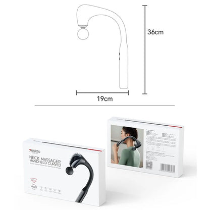 YESIDO MG07 5-Gear Muscle Relaxation Electric Massager Hand-Held Massage Hammer with 4 Massage Heads