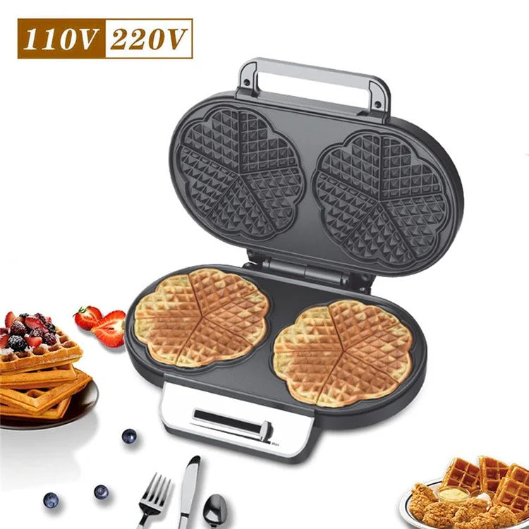 COUPE Dual Breakfast Sandwich Maker Electric Pancake Maker Griddle (CE Certificated, No FDA)
