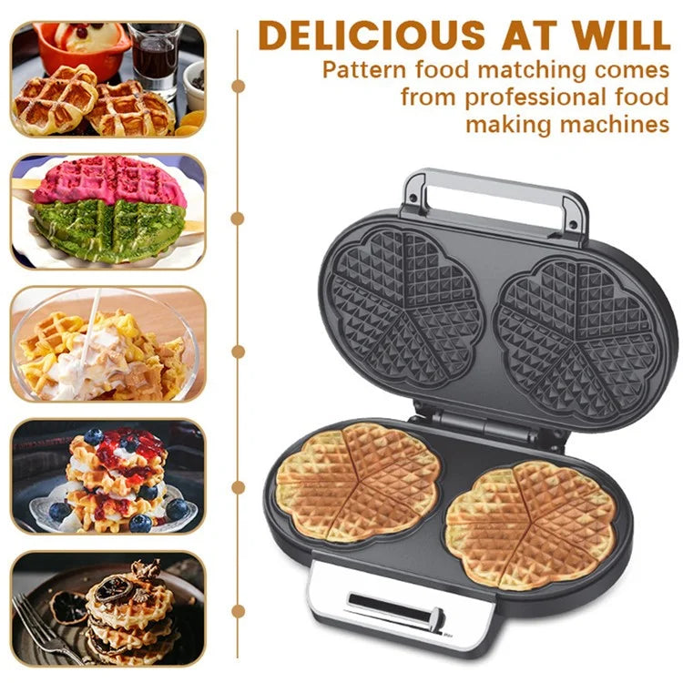 COUPE Dual Breakfast Sandwich Maker Electric Pancake Maker Griddle (CE Certificated, No FDA)