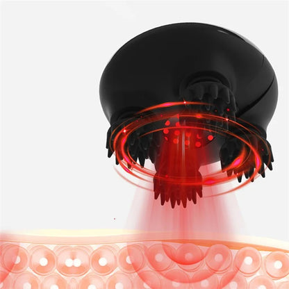 YESIDO MG04 Handheld Electric EMS Scalp Massager Portable Head Massager with 3 Gear Head Scratcher for Stress Relax and Pain Relief
