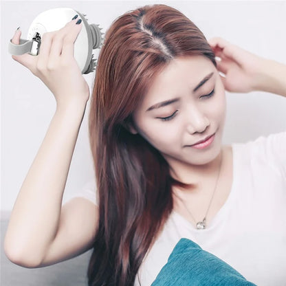 ST-710 4 Modes Electric Scalp Massager Wet and Dry Use Head Kneading Machine