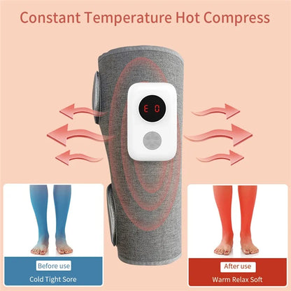 AR330 Air Pressure Kneading Leg Massage Instrument Electric Hot Compress Leg Massager